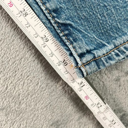 Levis 502 Premium Mens Jeans Blue W38 L31 Straight - Stretch Denim- Big E
