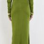 Sheike Green maxi occasion dress Image 2