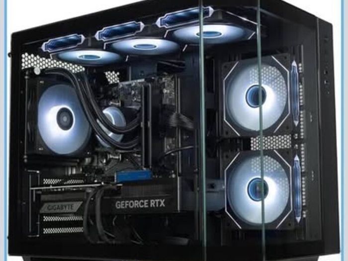 Ionz Gaming PC with Liquid cooling system