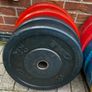 150kg full bumper Olympic weight set Image 8