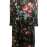 Monsoon Black Silk Multicoloured Floral Sequin Detail Tunic Shift  Dress Uk 12 Including Postage Image 3