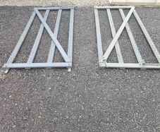 wooden gates