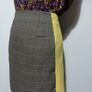 Glamorous Brown Check Skirt, New With Tags Image 7