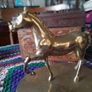 Large Brass Horse Ornament Image 2