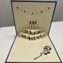 Birthday/ Wedding Pop Up Laser Cut 3D Card with Envelope | 2 designs Image 4
