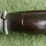Vintage African Horsehair Fly Whisk - Carved Wood Handle, Tribal Decor Image 2