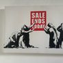 5 x BANKSY canvas prints job lot Image 3