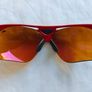 Bolle Parole Sunglasses Red Metallic Orange Mirrored Lens Cycling Running Sport Image 2
