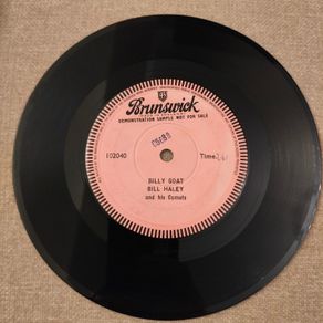 Rare single sided Demo Bill Haley and his Comets Billy Goat