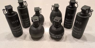 Airsoft grenades