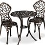 French Country Style Bistro Set 3 Piece Image 6