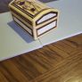 Two straw trinket boxes Image 7