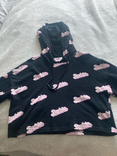 Barbie cropped hoodie