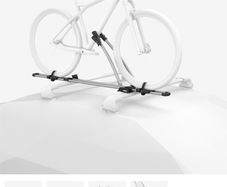 Thule freeride 532 twin roof mounted bike rack