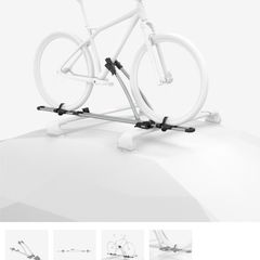 Thule freeride 532 twin roof mounted bike rack