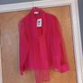 Savida  Nati Organza Blouse.  S.L - 14.   B.N.W.T Image 2