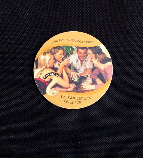 Baileys Liqueur : Beer Mat/Coaster