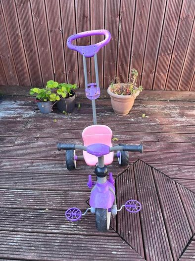 Kids Trike with Parent Handle - Used but Working