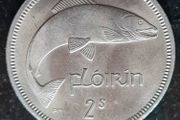 Ireland 1968 Florin Unc coin