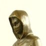 Banksy Inspired "Dog Walker" - Bronze, Marble,Signed Image 6