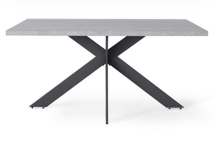 Ark Rectangular Dining Table | Grey