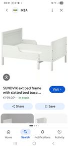 ikea extentable bed