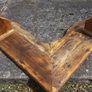 Rustic Floating Corner Shelf / Display Image 8
