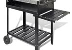 BBQ Stand Charcoal Barbecue 2 Wheels