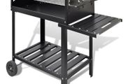 BBQ Stand Charcoal Barbecue 2 Wheels