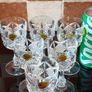 Set of 6 vintage Cristal d'Arques clear lead crystal wine or water goblet Image 2