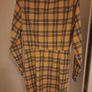 BNWT Boohoo Rouched Fitted Check Shirt Dress Mustard size UK12 EU40 Postage included Image 7