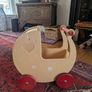 Wooden Doll's Pram Image 2