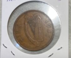 Irish Penny 1963