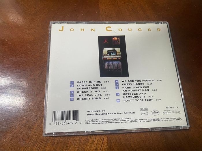 John Mellencamp The Lonesome Jubilee CD