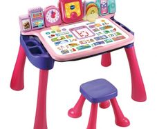 VTech Learn & Draw Activity Desk Pink