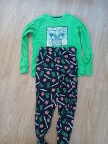 Next kids Minecraft pyjamas 10years