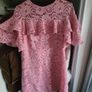 Miss Selfidge pink floral lace mini dress - Delivery Image 4