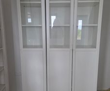 IKEA BILLY / OXBERG storage with glass doors