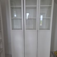 IKEA BILLY / OXBERG storage with glass doors