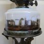 Wonderful  Antique Victorian Oil Lamp height 26" Image 3