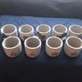 Miniature Painted Terracotta Pots Decorated with Glitter Star/Heart  ..  Three for 9.00e or 4.00e Each . Price Drop Image 10