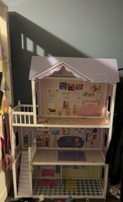 Large Wooden dolls house