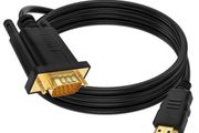 HDMI Male to VGA Male 1080P 60Hz HDMI Compatible Cable to VGA Adapter Digital to Analog for Computer Laptop