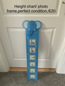 Height chart/ photo frame, perfect condition