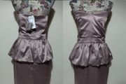 Dorothy Perkins Peplum Occasion Dress, New With Tags