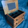 Vintage Wooden  Trinket / Jewelry Box Image 2