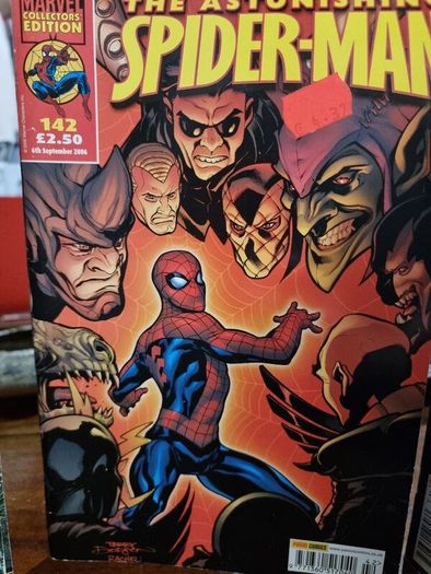 The Astonishing Spider-Man issues 111 + 119 + 142