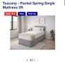 Single bed mattress Image 2