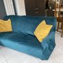Calia Leather Sofa Image 7