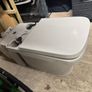 Bathroom Vanity Unit, Mirror, Storage Unit, Shower Screen, Towel Rail & Toilet Image 9